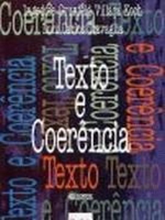TEXTO E COERENCIA