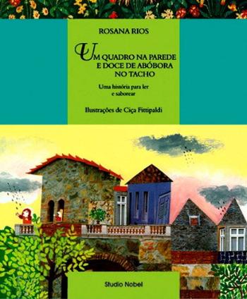 UM QUADRO NA PAREDE E DOCE DE ABOBORA NO TACHO