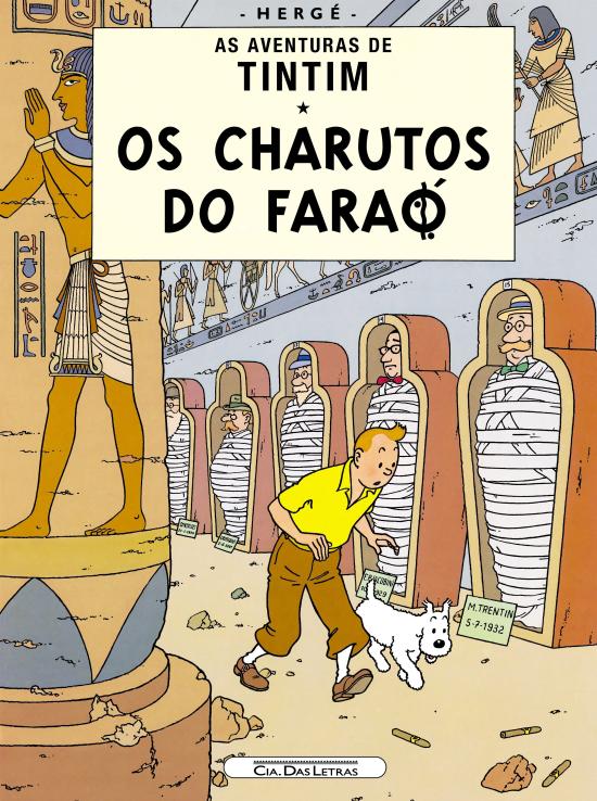 AVENTURAS DE TINTIM, AS - OS CHARUTOS DO FARAO