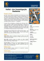 VALLAT - UMA INVESTIGACAO DADAISTA