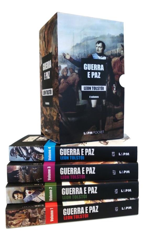 CAIXA ESPECIAL GUERRA E PAZ (POCKET)
