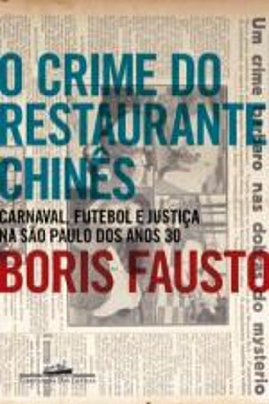 CRIME DO RESTAURANTE CHINES, O