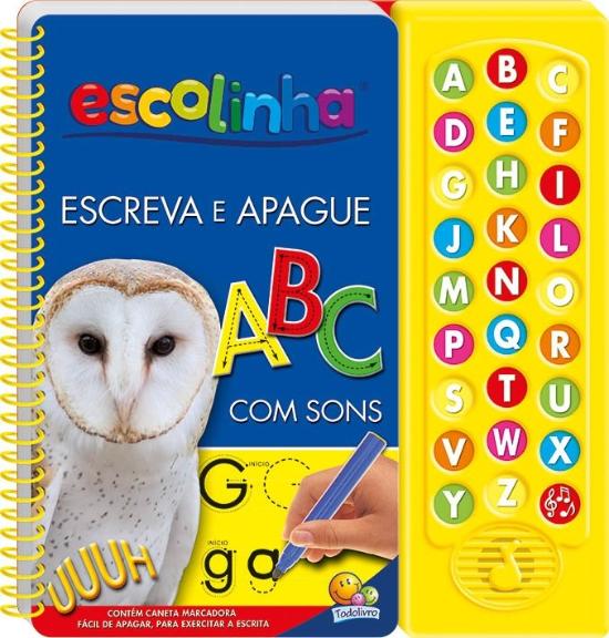 ESCOLINHA TODOLIVRO - ESCUTE & APRENDA! - ESCREVA