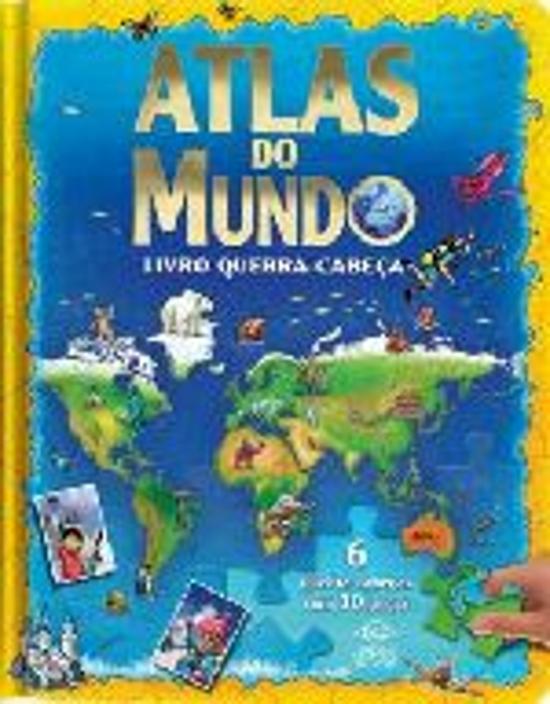 ATLAS DO MUNDO - LIVRO QUEBRA-CABECA