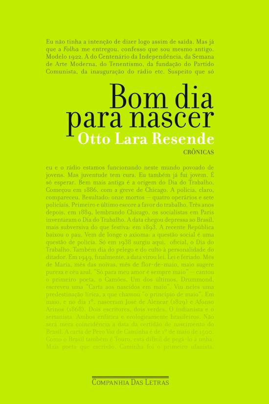BOM DIA PARA NASCER