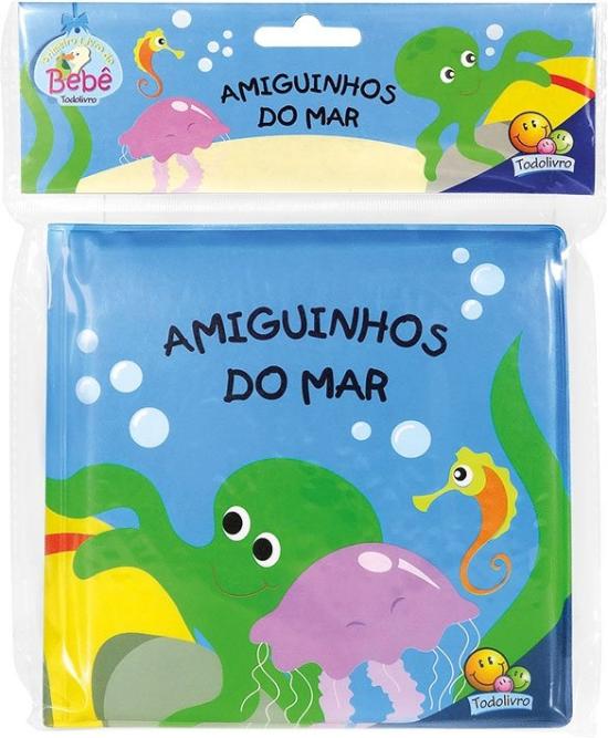 AMIGUINHOS - UM LIVRO DE BANHO - AMIGUINHOS DO MAR