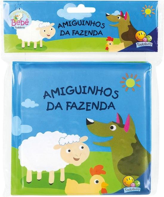 AMIGUINHOS - UM LIVRO DE BANHO - AMIGUINHOS DA FAZ