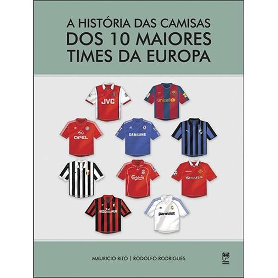 HISTORIA DAS CAMISAS DOS 10 MAIORES TIMES DA EUROP