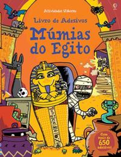 MUMIAS DO EGITO - LIVRO DE ADESIVOS