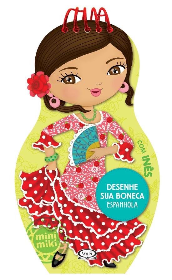 DESENHE SUA BONECA ESPANHOLA