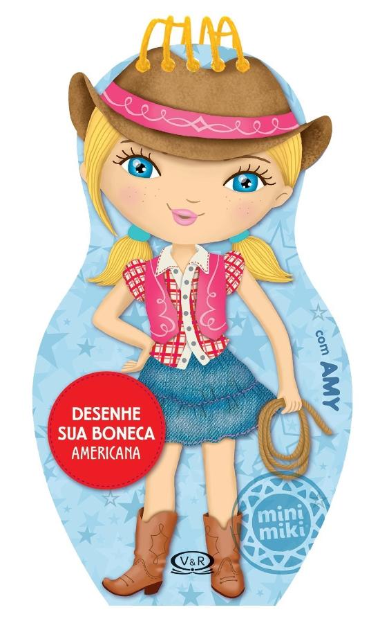 DESENHE SUA BONECA AMERICANA