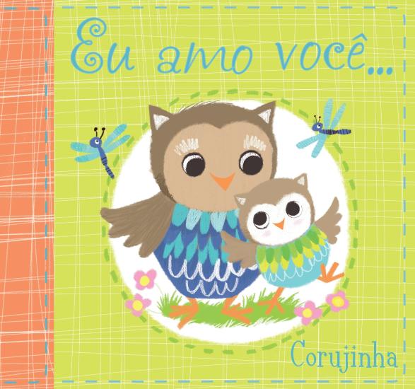 EU AMO VOCE... CORUJINHA - LIVRO DE PANO