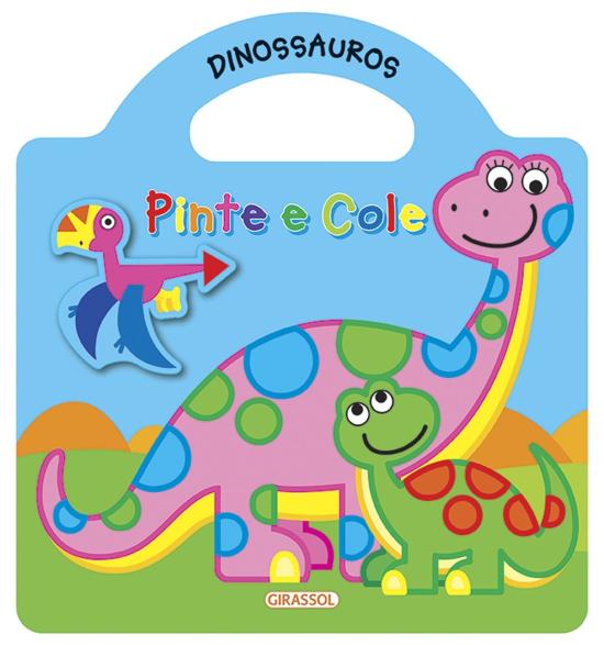 DINOSSAURO - PINTE E COLE