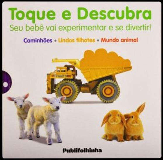 CAIXA TOQUE E DESCUBRA - CAMINHOES - LINDOS FILHOT