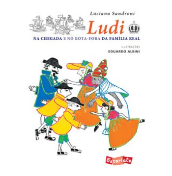 LUDI NA CHEGADA E NO BOTA-FORA DA FAMILIA REAL
