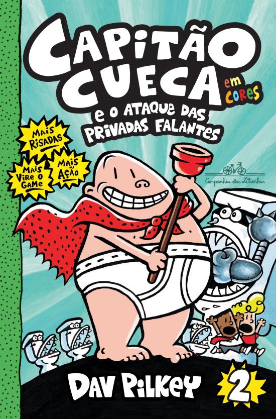 CAPITAO CUECA E O ATAQUE DAS PRIVADAS FALANTES - E