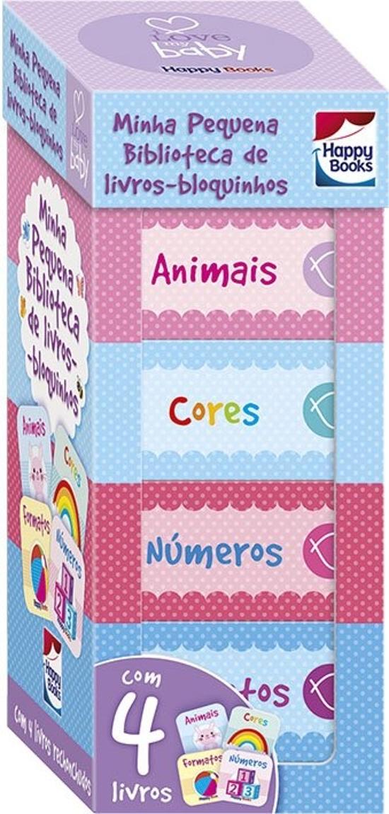 MINHA PEQUENA BIBLIOTECA DE LIVROS-BLOQUINHOS