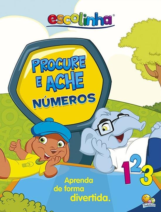 LIVRO + TAPETE ESCOLINHA - PROCURE E ACHE - NUMERO