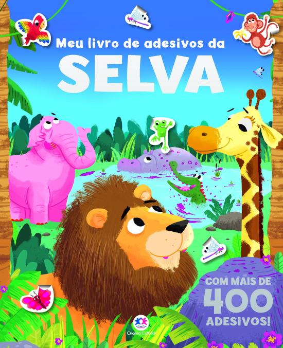 MEU LIVRO DE ADESIVOS DA SELVA