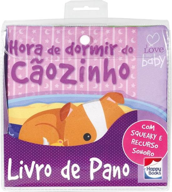 UM LIVRO DE PANO - HORA DE DORMIR DO CAOZINHO