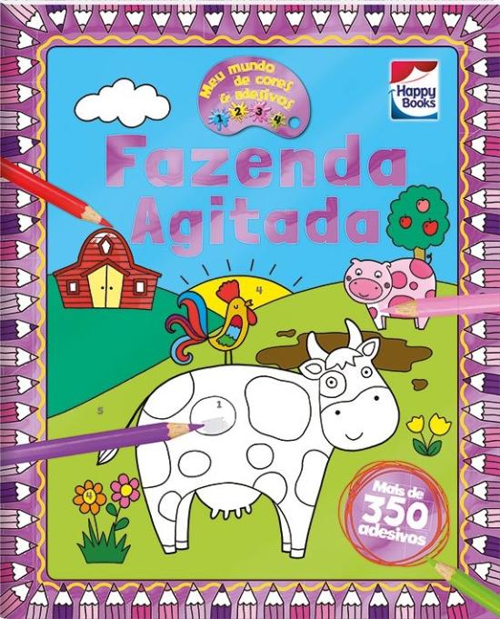 MEU MUNDO DE CORES E ADESIVOS - FAZENDA AGITADA