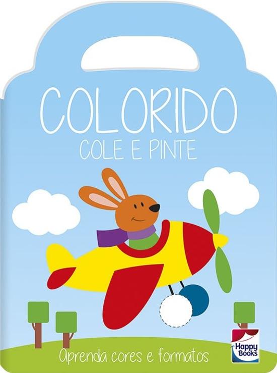 COLORIDO - COLE E PINTE - AZUL CLARO